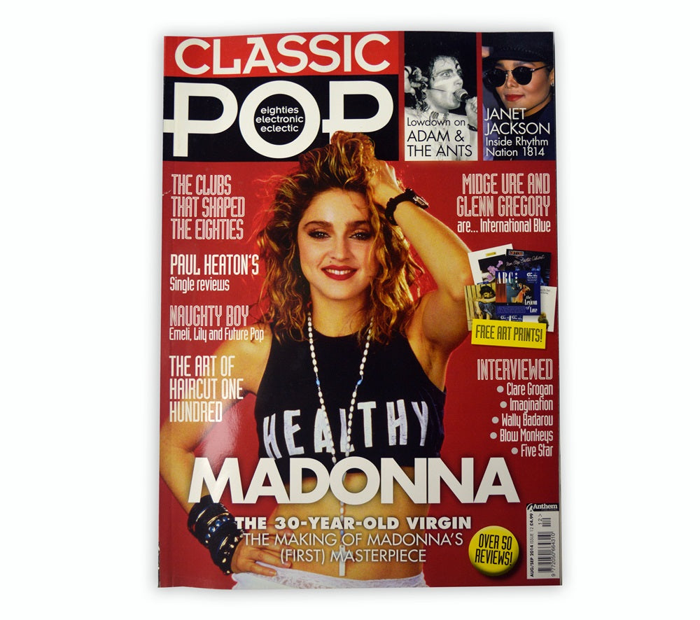 Madonna - Classic Pop Magazine Aug/Sep 2014 Issue #12 - UK