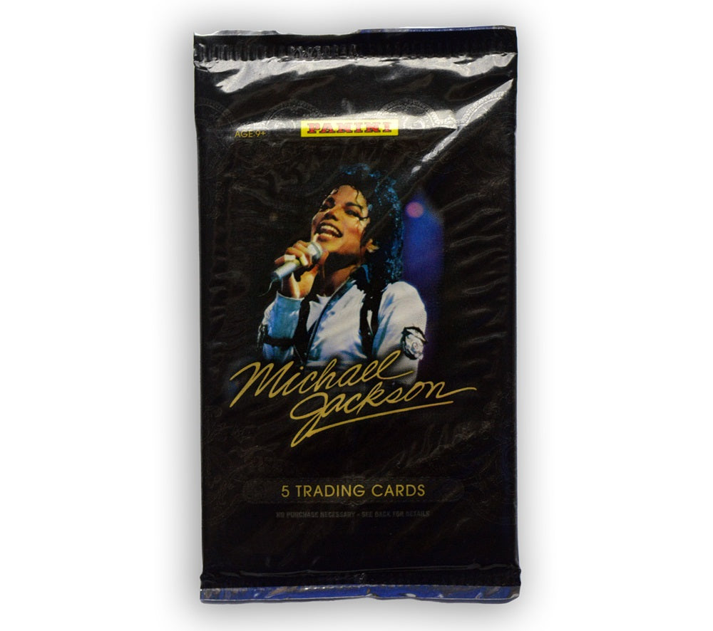 Michael Jackson - Panini pack of 5 Trading Cards 2011